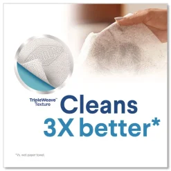 Clorox 7 in. x 7.75 in. 1-Ply Bleach Free Disinfecting Cleaning Wipes - Crisp Lemon White (6/Carton)