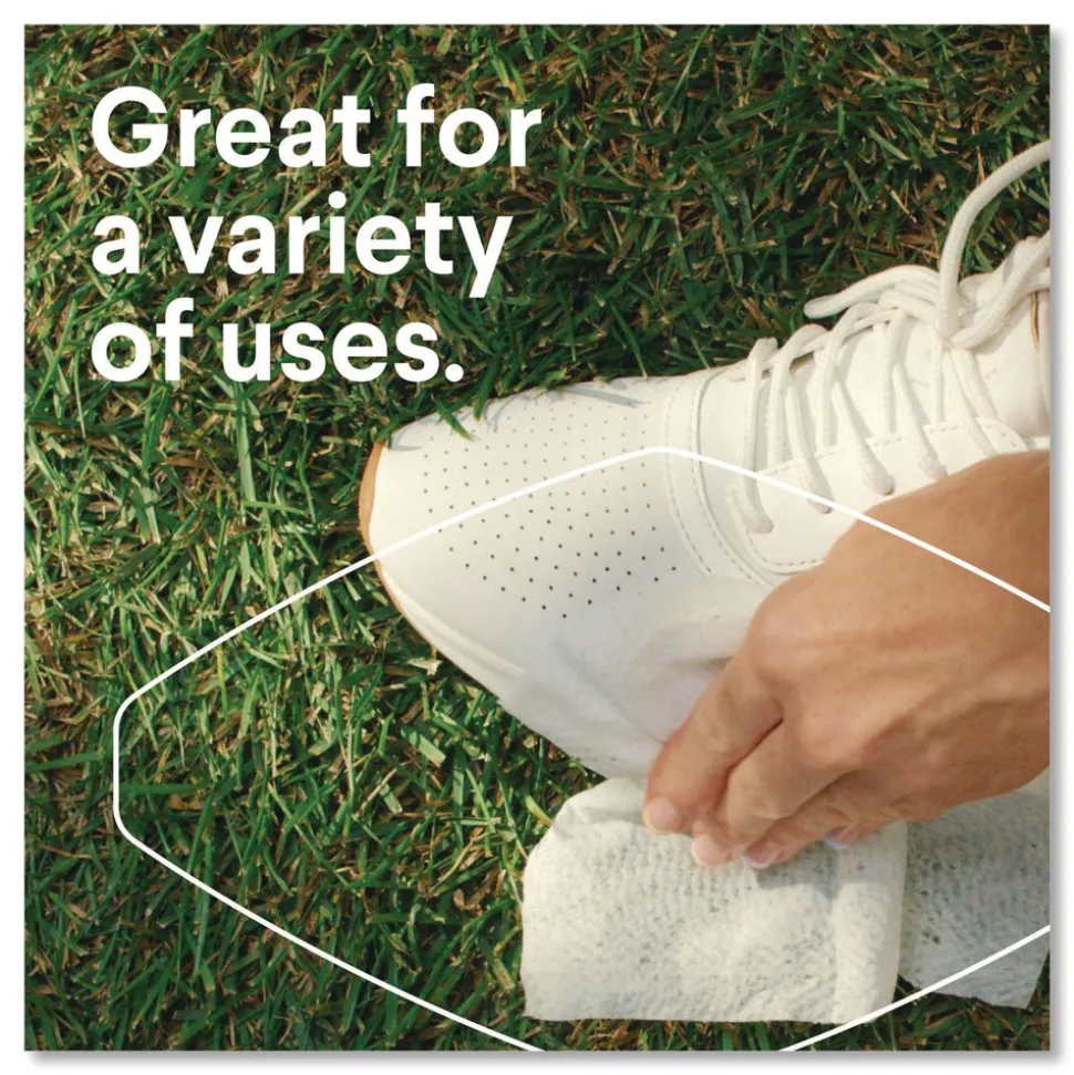 Clorox 7 in. x 7.75 in. 1-Ply Bleach Free Disinfecting Cleaning Wipes - Crisp Lemon White (6/Carton)