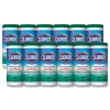 Clorox 7 in. x 8 in. 1-Ply Bleach Free Disinfecting Wipes - Fresh Scent, White (12 Canisters/Carton)