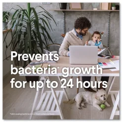 Clorox 7 in. x 8 in. 1-Ply Bleach Free Disinfecting Wipes - Fresh Scent, White (12 Canisters/Carton)