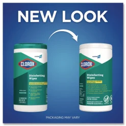 Clorox 7 in. x 8 in. 1-Ply Disinfecting Wipes - Fresh Scent, White