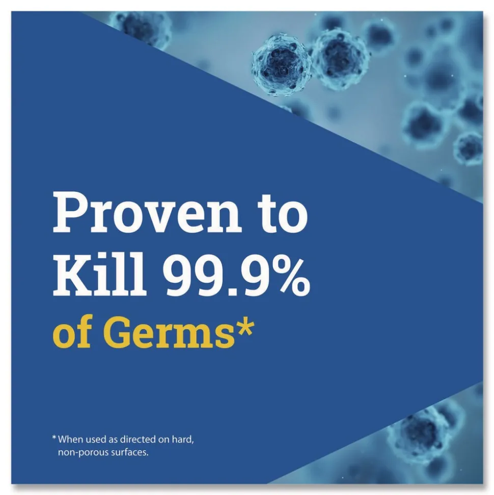 Clorox 7 in. x 8 in. 1-Ply Disinfecting Wipes - Fresh Scent, White