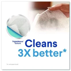 Clorox 7 in. x 8 in. 1-Ply Disinfecting Wipes - Fresh Scent, White (35/Canister)