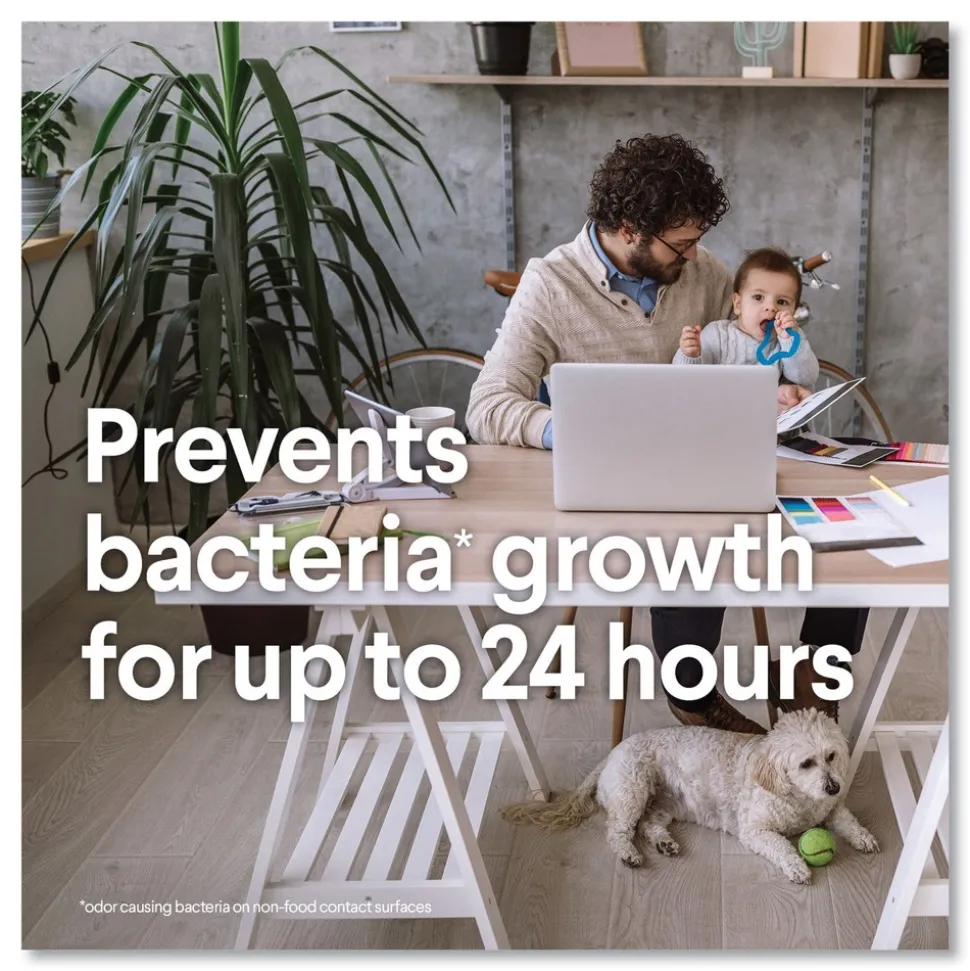 Clorox 7 in. x 8 in. 1-Ply Disinfecting Wipes - Fresh Scent/Citrus Blend (35/Canister, 3/Pack, 5 Packs/Carton)