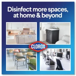 Clorox 7 in. x 8 in. 1-Ply Disinfecting Wipes - Fresh Scent/Citrus Blend (35/Canister, 3/Pack, 5 Packs/Carton)