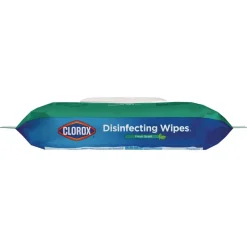 Clorox 8 in. x 7 in. 1-Ply Flex Pack Disinfecting Cleaning Wipes - Fresh Scent White (6/Carton)