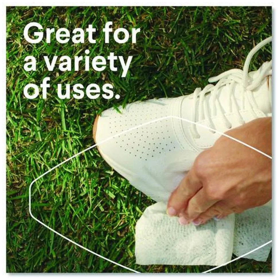 Clorox 8 in. x 7 in. 1-Ply Flex Pack Disinfecting Cleaning Wipes - Fresh Scent White (6/Carton)