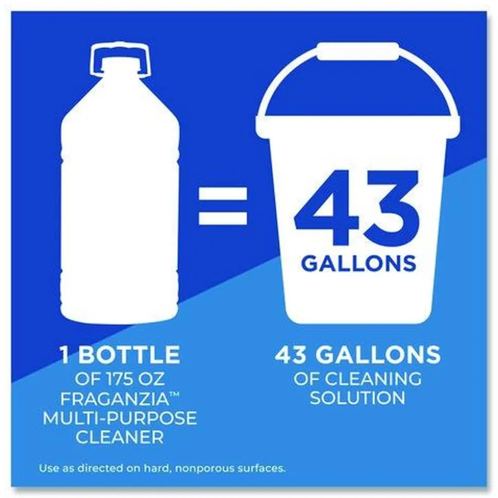 Clorox 175 oz. Bottle CloroxPro Fraganzia Multi-Purpose Cleaner - Lavender Meadows Scent (3/Carton)