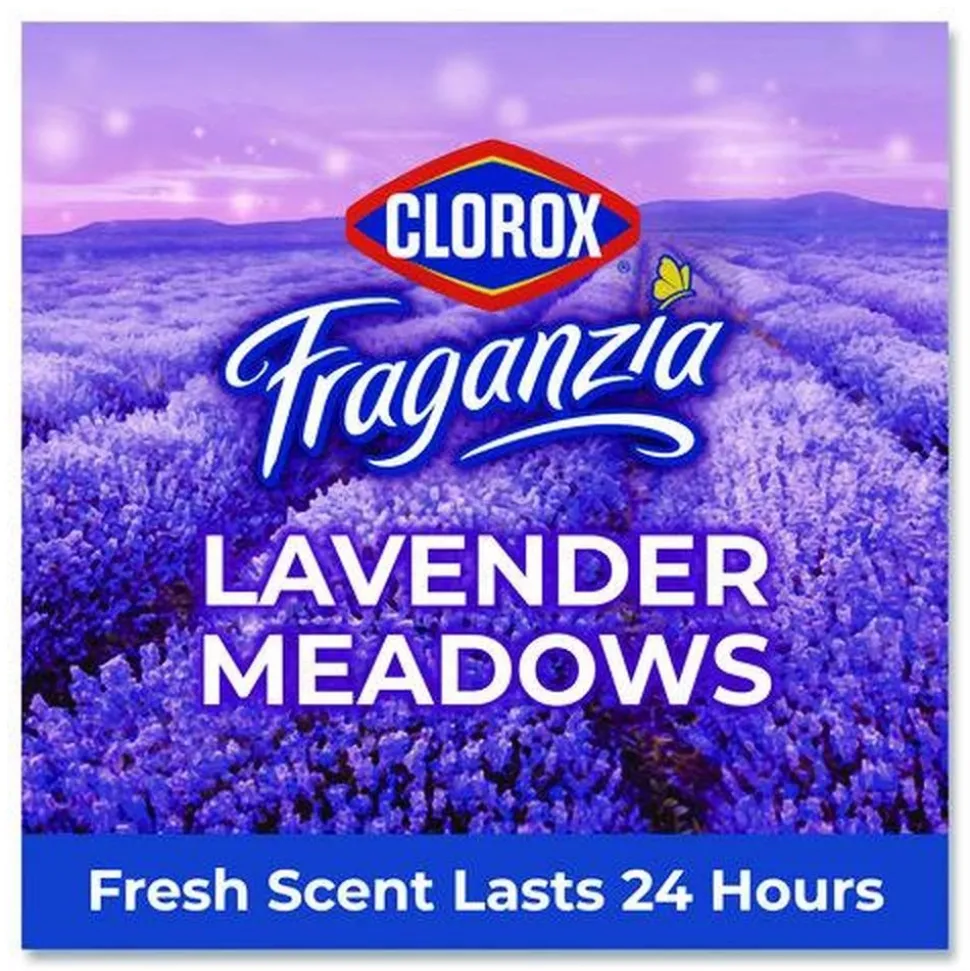Clorox 175 oz. Bottle CloroxPro Fraganzia Multi-Purpose Cleaner - Lavender Meadows Scent (3/Carton)