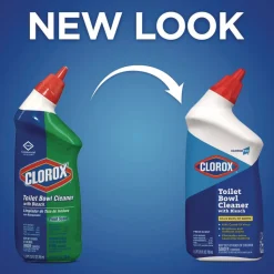 Clorox 24 oz. Bottle Toilet Bowl Cleaner with Bleach - Fresh Scent (12/Carton)