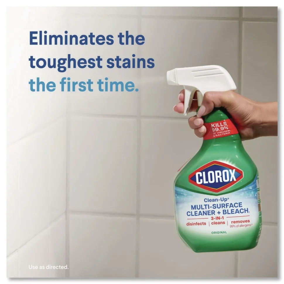 Clorox 32 oz. Clean-Up Multi-Surface Cleaner with Bleach - Original (9/Carton)