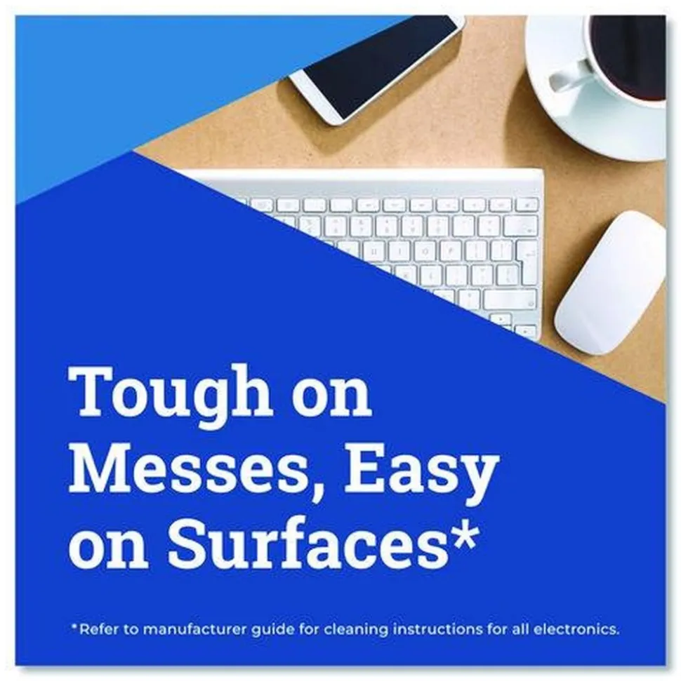 Clorox 1 Ply 7 in. x 8 in. Fresh Scent Disinfecting Wipes - White (2/Carton)