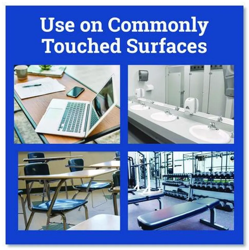 Clorox 1 Ply 7 in. x 8 in. Fresh Scent Disinfecting Wipes - White (2/Carton)