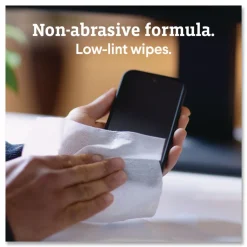 Clorox CloroxPro ScreenPlus 6 in. x 8 in. Sanitizing Wipes - Citrus Blend White (6/Carton)