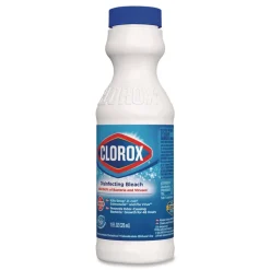 Clorox Concentrated Regular Disinfecting Bleach 11 oz Bottle 28/Carton