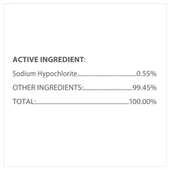 Clorox Healthcare 32621 6.75 in. x 9 in. 1-Ply Bleach Germicidal Disinfectant Wipes - Unscented/White (6/Carton)
