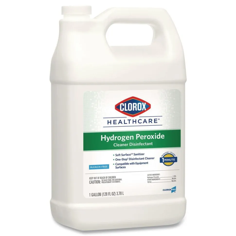 Clorox Healthcare 1 gal. Bottle Hydrogen-Peroxide Cleaner/Disinfectant (4/Carton)