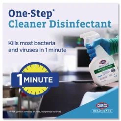Clorox Healthcare 1 gal. Bottle Hydrogen-Peroxide Cleaner/Disinfectant (4/Carton)