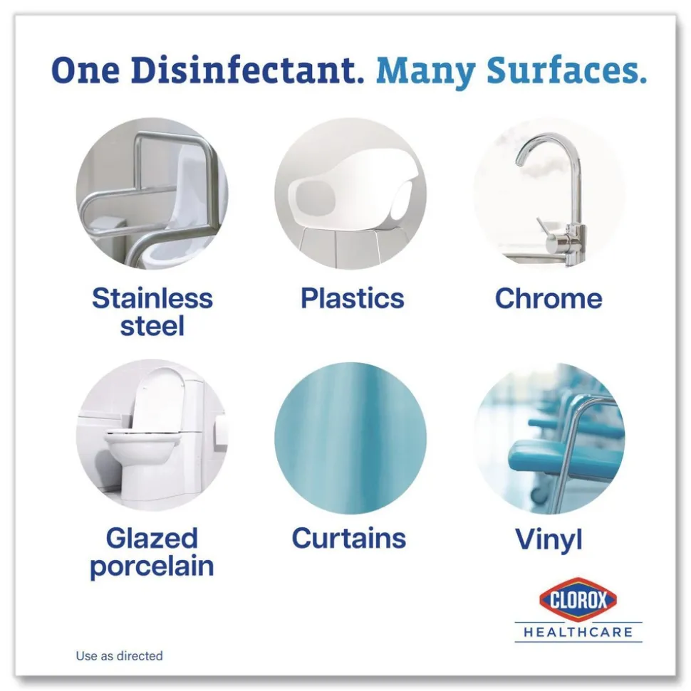 Clorox Healthcare 1 gal. Bottle Hydrogen-Peroxide Cleaner/Disinfectant (4/Carton)