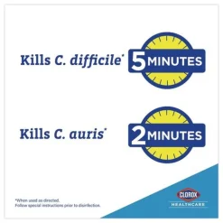 Clorox Healthcare Spore Defense 1-Gallon Refill Bottle Open System Cleaner Disinfectant (4/Carton)