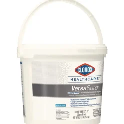 Clorox Healthcare VersaSure 12 in. x 12 in. 1-Ply Cleaner Disinfectant Wipes - Fragranced White