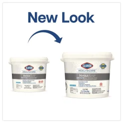 Clorox Healthcare VersaSure 12 in. x 12 in. 1-Ply Cleaner Disinfectant Wipes - Fragranced White (2/Carton)
