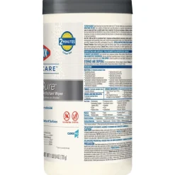 Clorox Healthcare VersaSure 6 in. x 5 in. 1-Ply Cleaner Disinfectant Wipes - Fragranced White