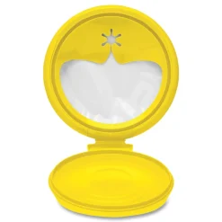 Clorox 1-Ply 7 in. x 8 in. Disinfecting Wipes - Lemon Fresh, White (75/Canister)