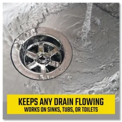 CLR Clog-Free Drain Cleaner 4.5 Oz Aerosol Spray (6/Carton)