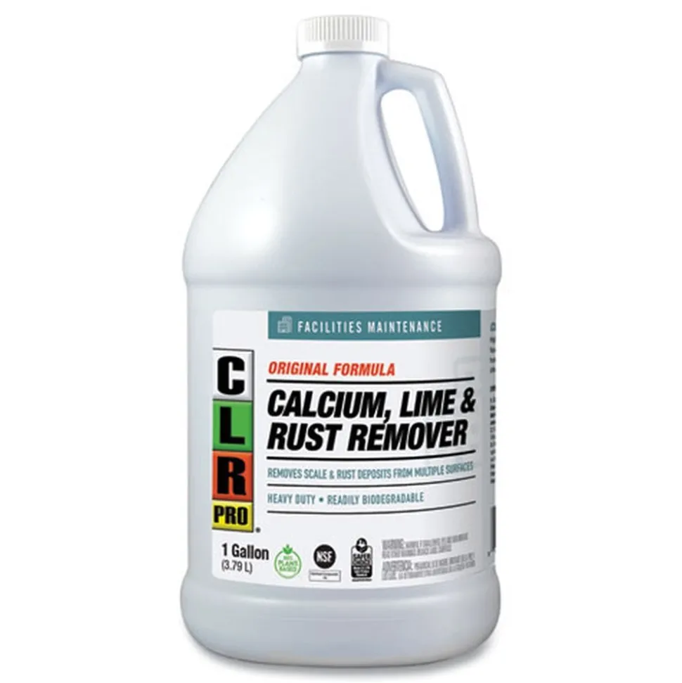 CLR PRO 1 gal. Bottle Calcium Lime and Rust Remover (4/Carton)