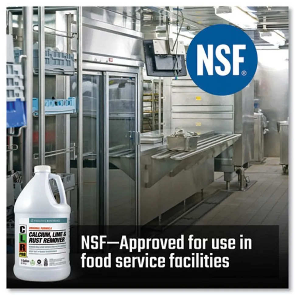 CLR PRO 1 gal. Bottle Calcium Lime and Rust Remover (4/Carton)