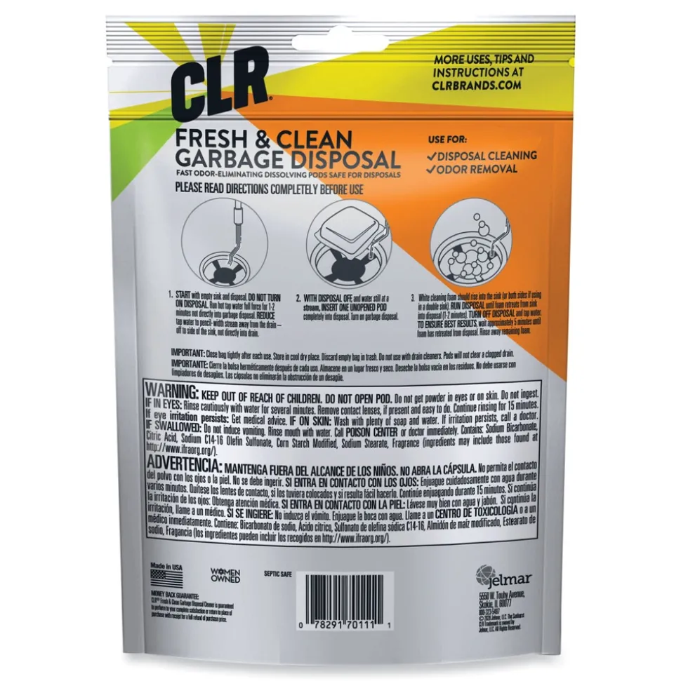 CLR PRO Fresh and Clean Garbage Disposal - Fresh Scent (6/Carton)