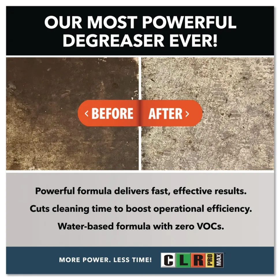 CLR PRO MAX 32 oz Industrial Degreaser (6/Carton)