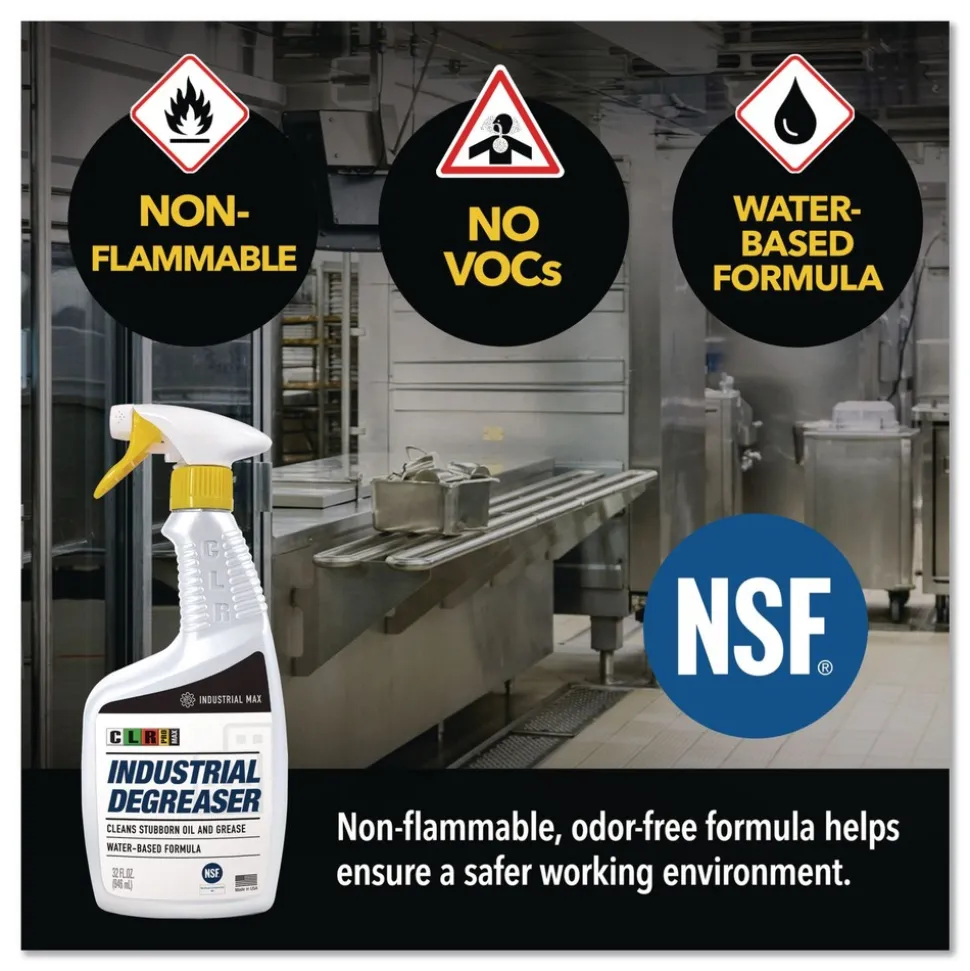 CLR PRO MAX 32 oz Industrial Degreaser (6/Carton)