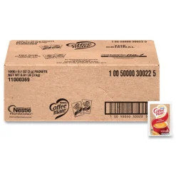 Coffee-Mate 0.1 oz Packet Powdered Creamer Packets - Original (1000/Carton)