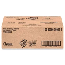 Coffee-Mate 0.1 oz Packet Powdered Creamer Packets - Original (1000/Carton)