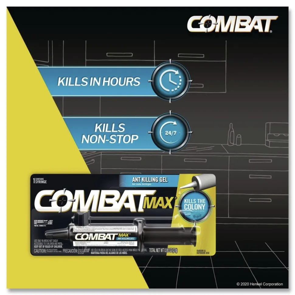 Combat 27 g. Tube Source Kill MAX Ant Killing Gel (12/Carton)