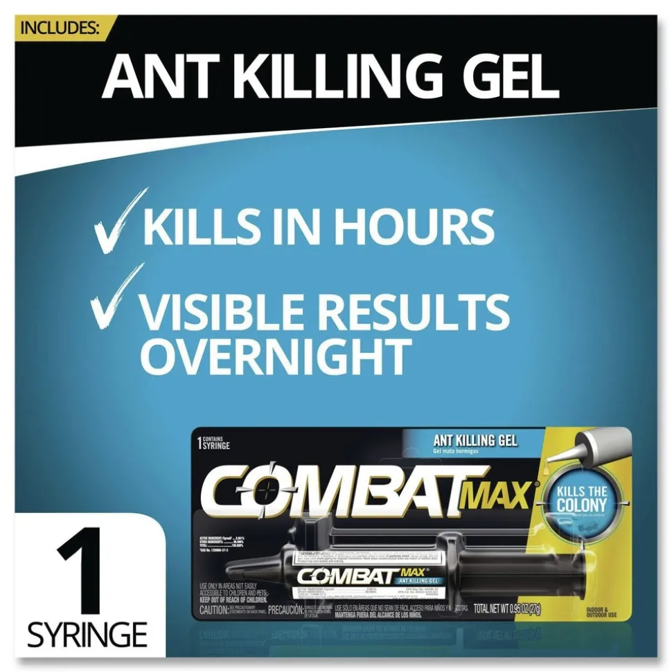 Combat 27 g. Tube Source Kill MAX Ant Killing Gel (12/Carton)
