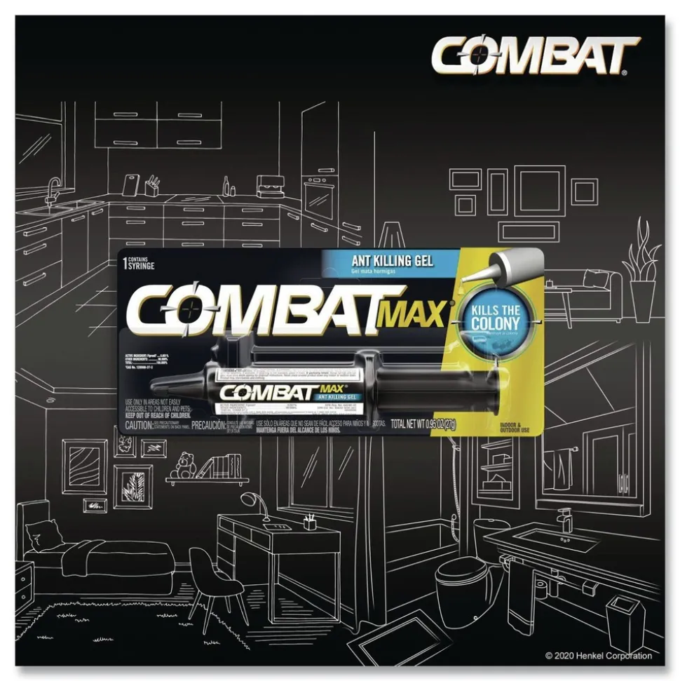Combat 27 g. Tube Source Kill MAX Ant Killing Gel (12/Carton)