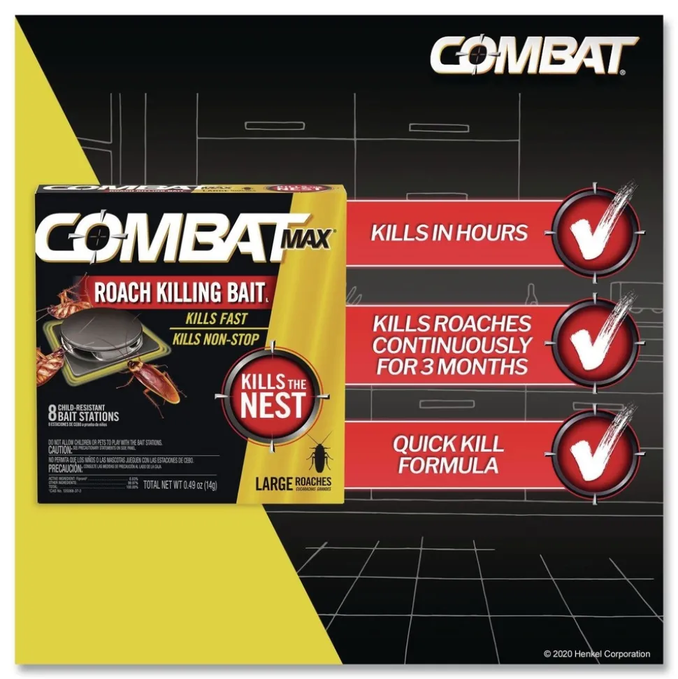 Combat 0.49 oz Roach Bait Insecticide (12/Carton)