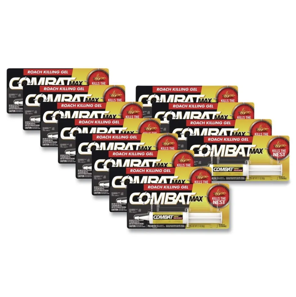 Combat 2.1 oz. Syringe Source Kill Max Roach Killing Gel (12/Carton)