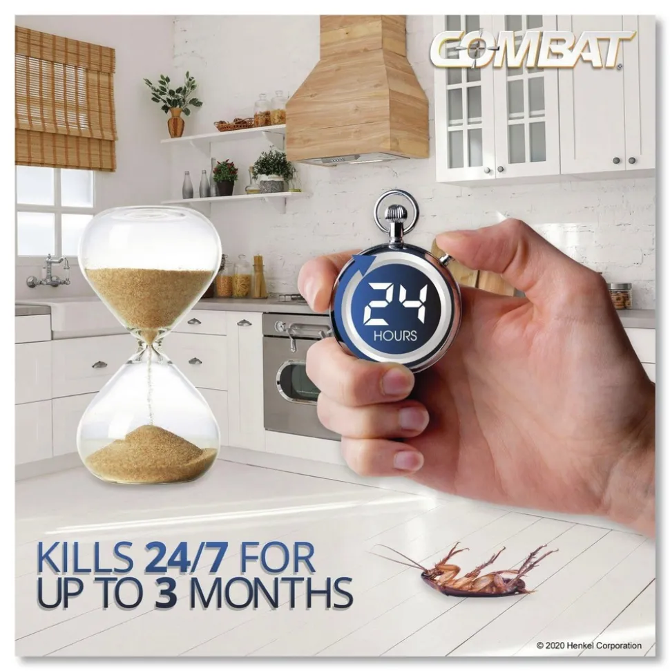 Combat 2.1 oz. Syringe Source Kill Max Roach Killing Gel (12/Carton)