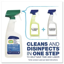 Comet 32 oz. Plastic Spray Bottle Fresh Scent Disinfecting Cleaner with Bleach (8/Carton)