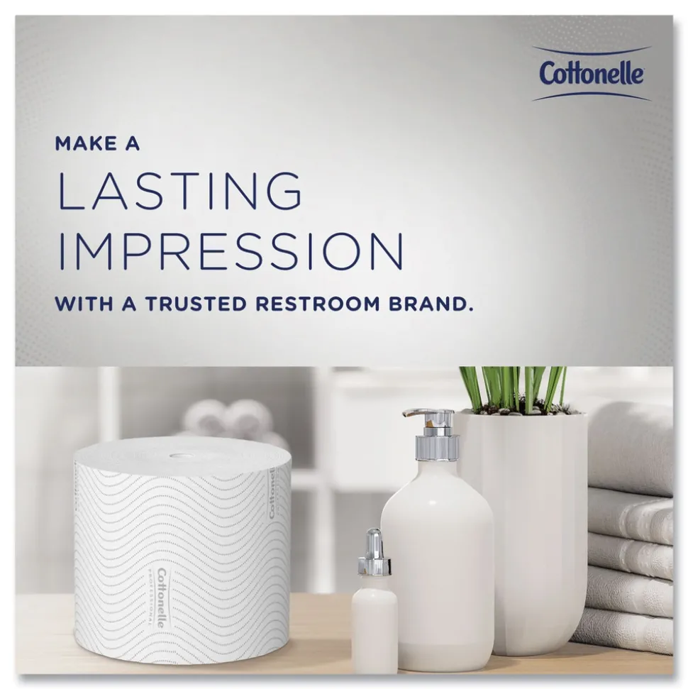 Cottonelle 53862 CleanCare 2-Ply Septic Safe Bathroom Tissue - White (36/Carton)