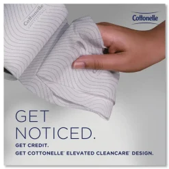 Cottonelle 53862 CleanCare 2-Ply Septic Safe Bathroom Tissue - White (36/Carton)