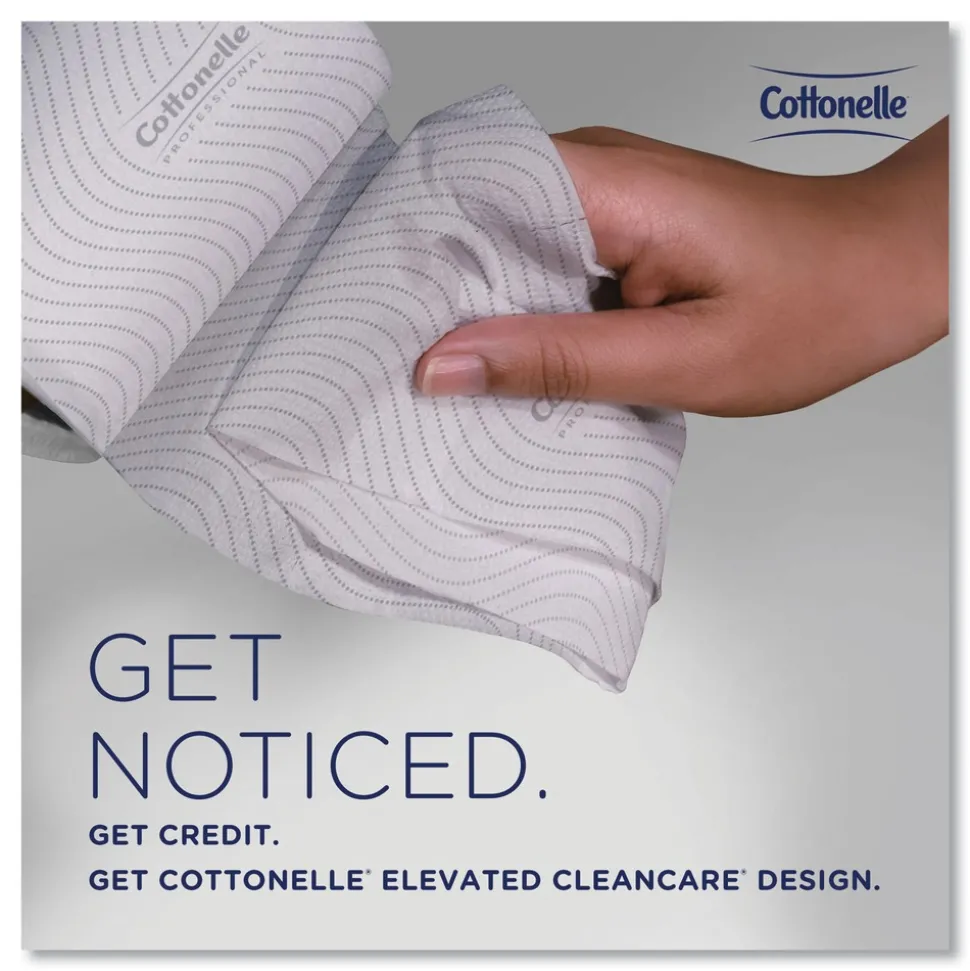 Cottonelle 53862 CleanCare 2-Ply Septic Safe Bathroom Tissue - White (36/Carton)