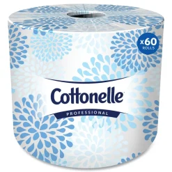 Cottonelle 17713 2-Ply Septic Safe Bathroom Tissue for Business - White (60/Carton)