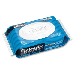 Cottonelle 1-Ply 3.75 x 5.5 Fresh Care Flushable Cleansing Cloths - White (12/Carton)