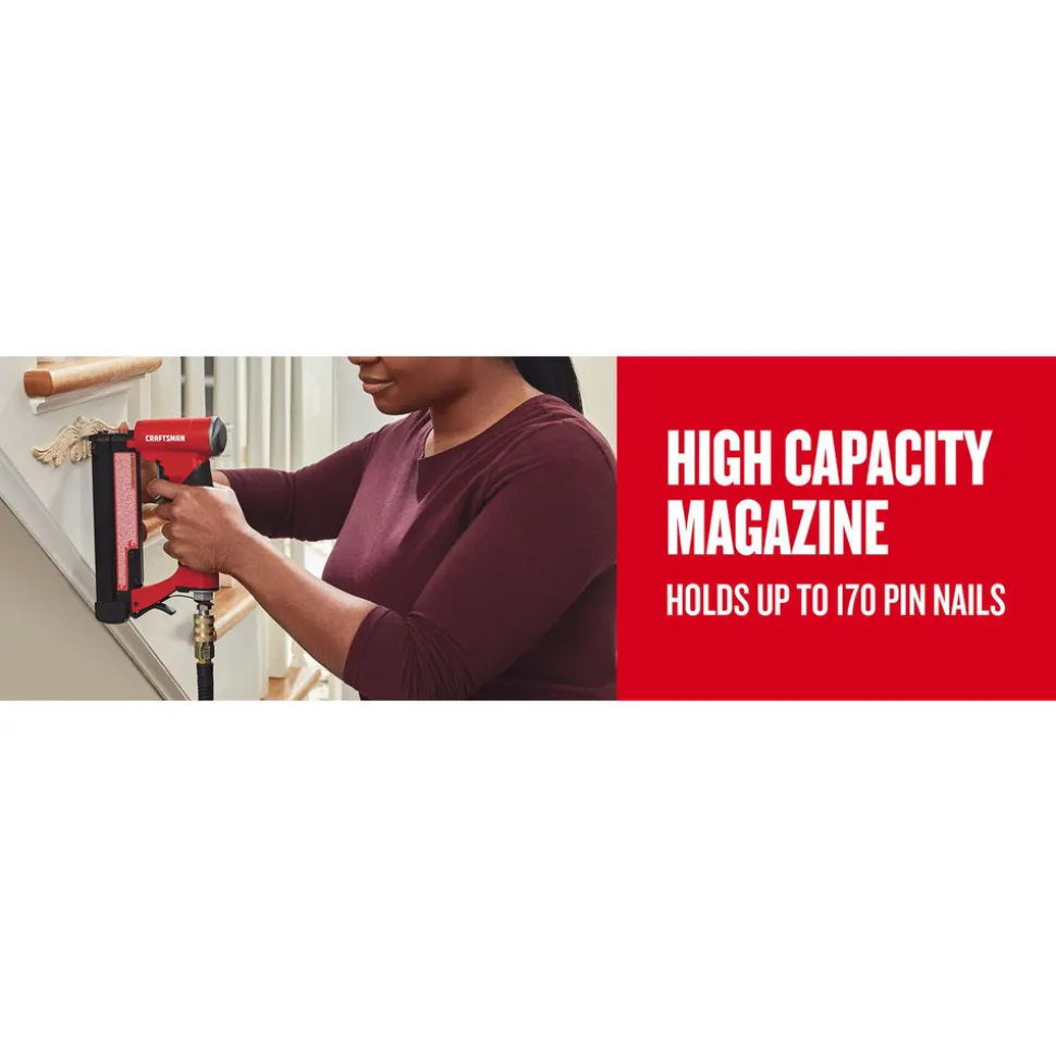 Craftsman 23 Gauge 1/2 in. to 1 in. Pneumatic Pin Nailer