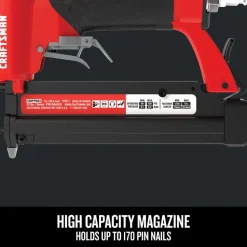 Craftsman 23 Gauge 1/2 in. to 1 in. Pneumatic Pin Nailer